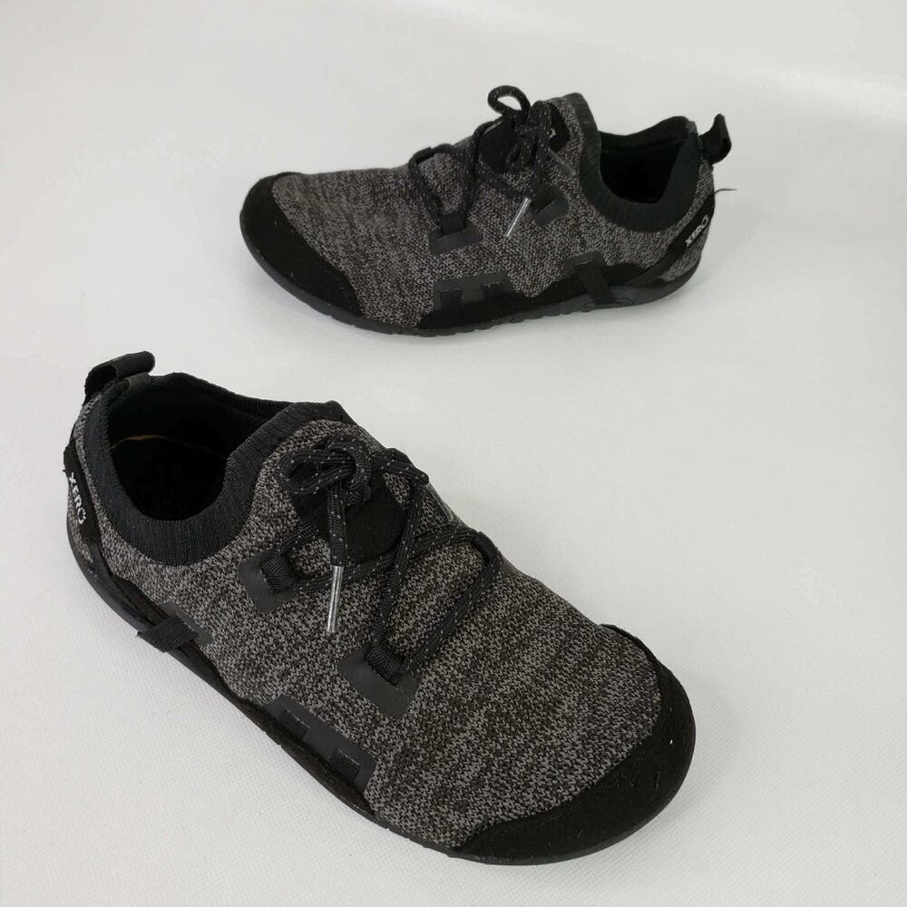 Xero Shoes Oswego Sock Sneakers Womens Size 7.5 Gray Knit Barefoot Minimalist